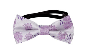TOSSBLOSSOM POWDER PURPLE baby bow tie