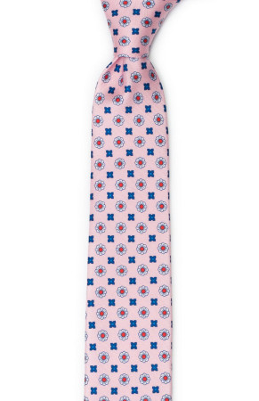 TRIFOGLEZZA PINK skinny tie