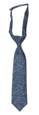 TUSSIEMUSSIE Blue boy's tie small pre-tied
