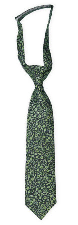 TUSSIEMUSSIE Green boy's tie small pre-tied