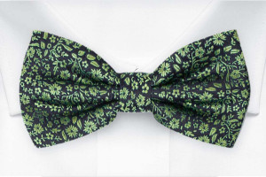 TUSSIEMUSSIE GREEN boy's bow tie