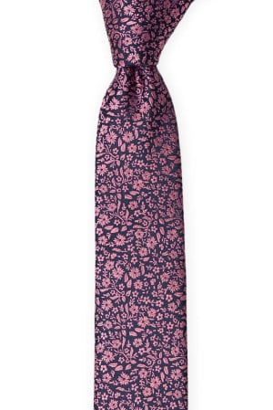 TUSSIEMUSSIE PINK skinny tie