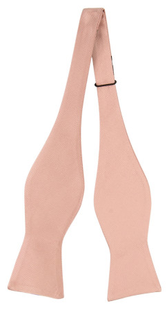 Twillie BLUSH PINK self-tie bow tie