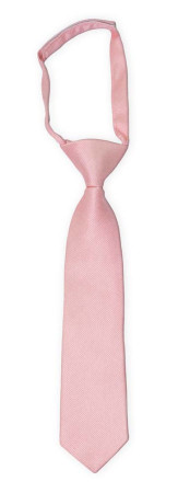 TWILLIE Light pink boy's tie small pre-tied