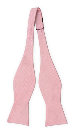 TWILLIE LIGHT PINK self-tie bow tie
