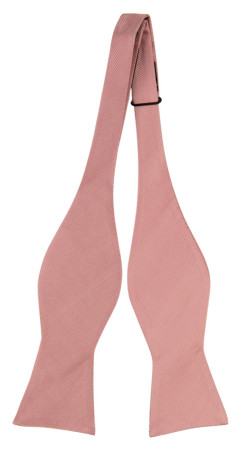 Twillie MAUVE PINK self-tie bow tie