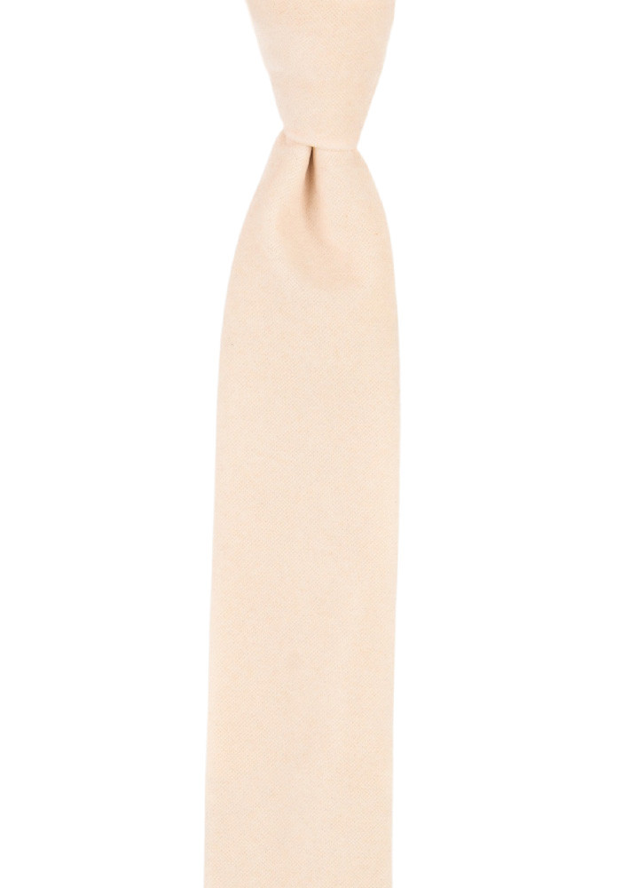 Velvet POWDER PINK skinny tie