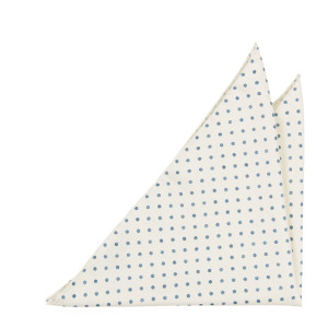 VIBRAZIONE WHITE pocket square