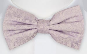 VIGSEL Pale purple boy's bow tie
