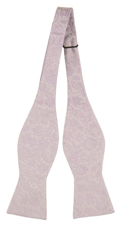 VIGSEL Pale purple self-tie bow tie