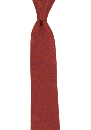 VIGSEL TERRACOTTA boy's tie medium