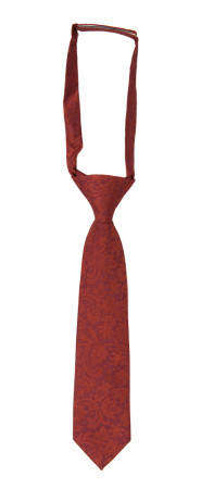 VIGSEL TERRACOTTA boy's tie small pre-tied