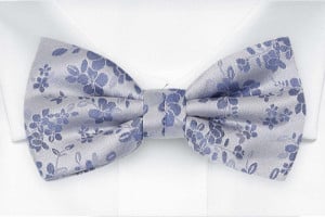 VIOLETRAIN POWDER BLUE pre-tied bow tie