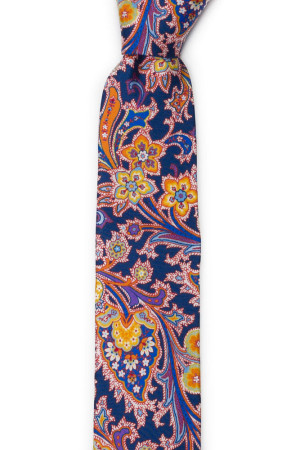 VIVACE ORANGE skinny tie