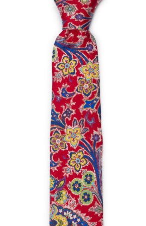 VIVACE RED skinny tie