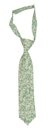 WEDDEBLIS GREEN boy's tie small pre-tied