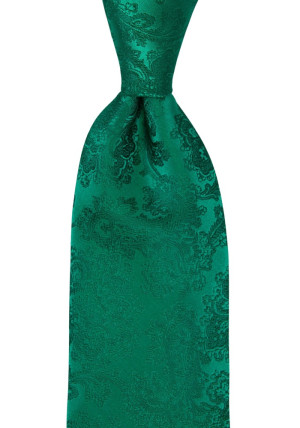 WEDDED EMERALD GREEN classic tie