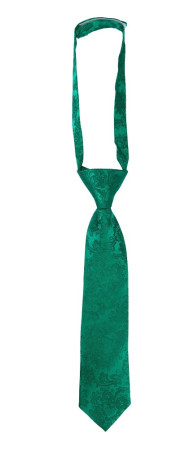 WEDDED EMERALD GREEN boy's tie small pre-tied