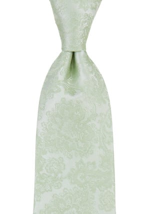 WEDDED PASTEL GREEN classic tie