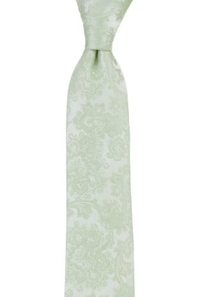 WEDDED PASTEL GREEN boy's tie medium