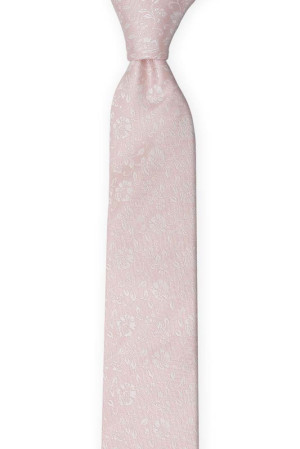 WEDDIBLE Blush pink boy's tie medium