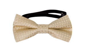 WEDLOCK CHAMPAGNE baby bow tie