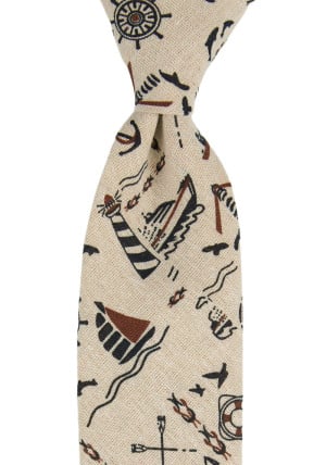 WORSHIP LINEN tie