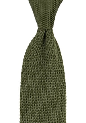 YARNOVER HAZEL GREEN classic tie