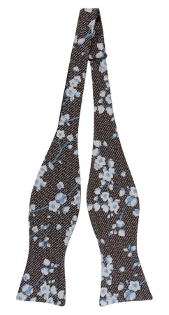 YOUPROMISED BROWN self-tie bow tie