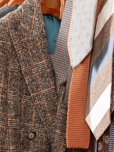 Necktie Choices For Winter Fabrics